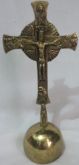 Crucifixo de mesa de metal