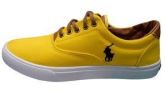 Tênis Polo Ralf Lauren Vaugh Amarelo