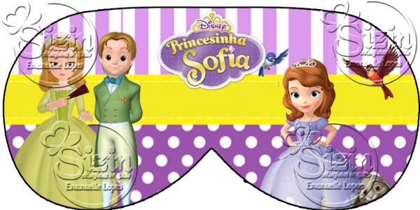 TAPA OLHOS PRINCESA SOFIA