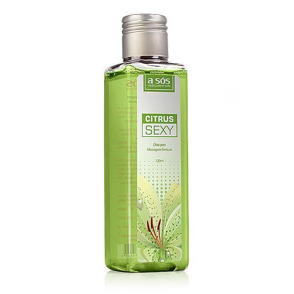 Óleo para Massagem Sensual Citrus - 120ml