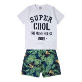 CONJUNTO INFANTIL BRANCO TUCANOS