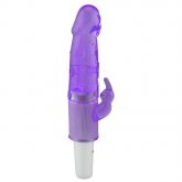 VIBRADOR BASTÃO COM ESTIMULADOR