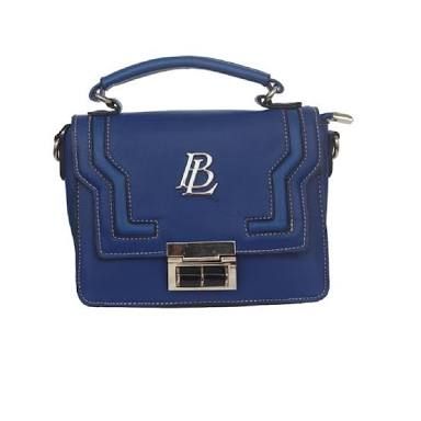 Bolsa transversal tiracolo/ pequena azul