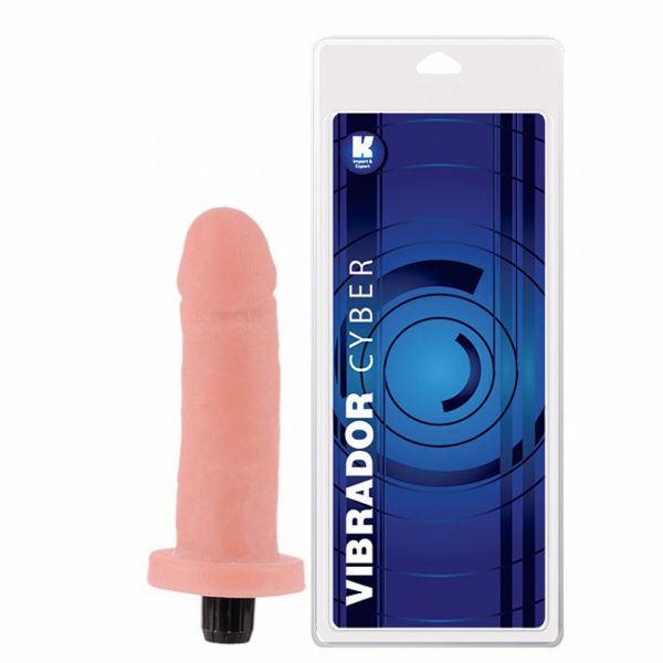 PRÓTESE CYBER COM VIBRADOR 16 X 3,7