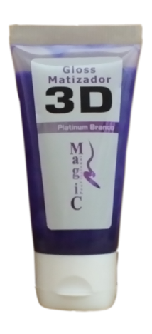 Gloss 3 D Matizador  40g Platinum Branco