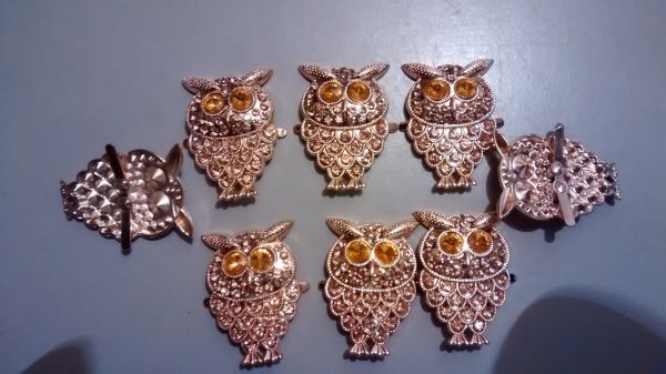 Venda De Fivelas Para Aplique Em Chinelos O Par Nº 12