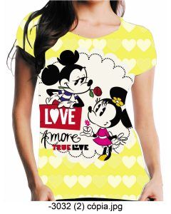 T-Shirt Blusa Feminina P M G