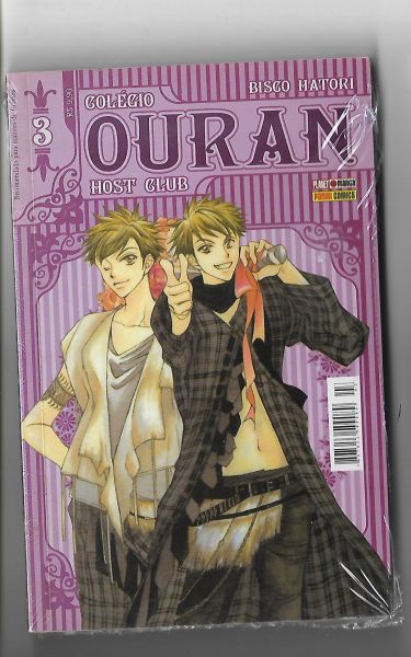 Mangá Ouran Host Club 3 - Editora Panini