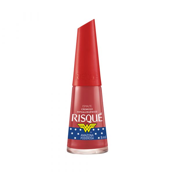Esmalte Risqué Mulher Maravilha 8 ml Amazona Poderosa