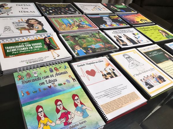 KIT COM 22 EBOOKS COM JOGOS PEDAGÓGICOS PARA ALFABETIZANDO SURDOS EM LIBRAS