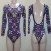 Body Costa Nua Manga Longa