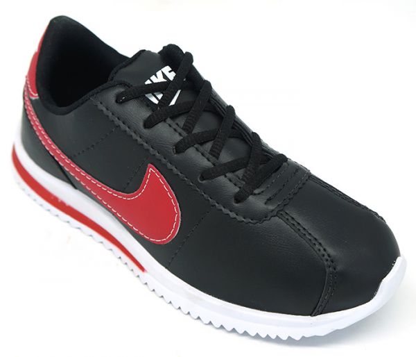 Tênis Nike Classic Cortez Preto e Vermelho