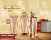 Presente Natura Essencial Feminino - Deo Parfum + Desodorante Hidratante + Sabonete Líquido