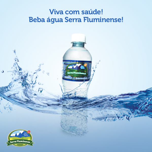 Água mineral Serra Fluminense 510ml