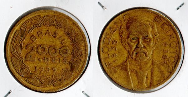 V177-3 - 2$000 1939 - Tiragem BAIXA 5.0487.00