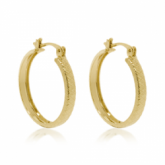 Argola portuguesa redonda