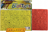 2 CARTELAS DE NUMEROS 40MM