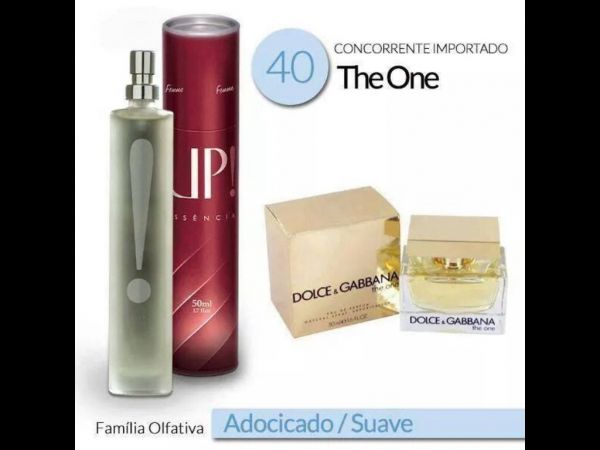 UP! Essência D&G THE ONE 50ml Feminino