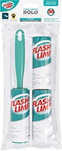 Conjunto 1 Rolo adesivo com 30 folhas e 2 refis removedor de poeira, pelos e fiapos,CST0085, Flash L