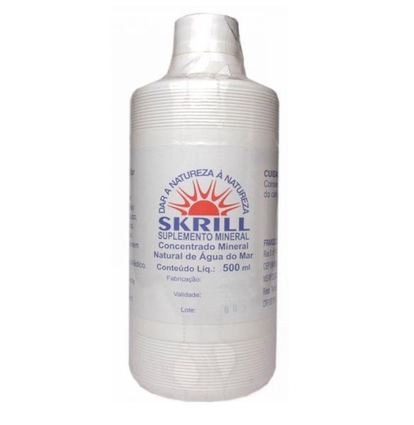 Skrill - Concentrado Mineral da água do mar - 500 ML