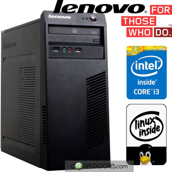 Computador Lenovo 63 TW com Intel Core i3-4130 4GB HD 500 GB DVDRW 90AT0002BR