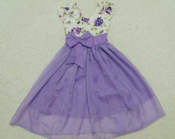 Vestido Floral Roxo