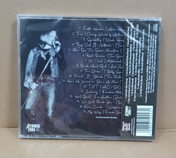 UDO DIRKSCHNEIDER - My Way (2022 Album-Accept) (cd nacional/acrílico)