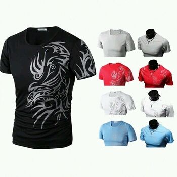 Camiseta Masculina Tribal Importada Ref003