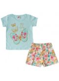 CONJUNTO INFANTIL FEMININO SURPRISE AZUL