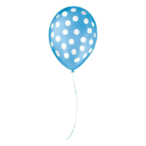 Balão Decorado Bolinhas Nº9 25un