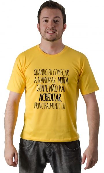 Camiseta Piada / Namorados.