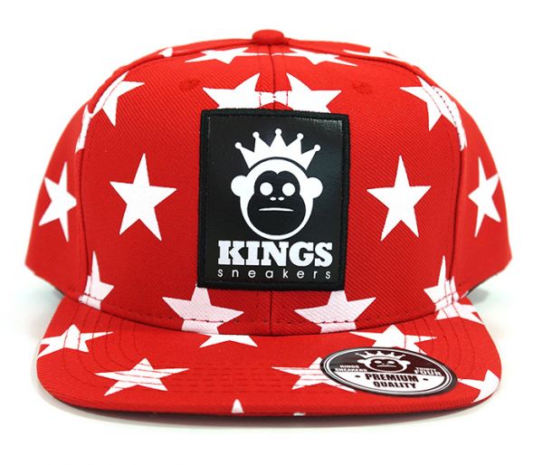 Boné Aba Reta Kings Sneakers Vermelho