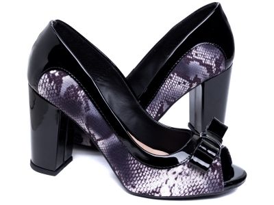 Sapato Peep Toe (Ref: SM088)