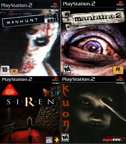 Kit Manhunt Duology + Siren Kuon com 4 Jogos