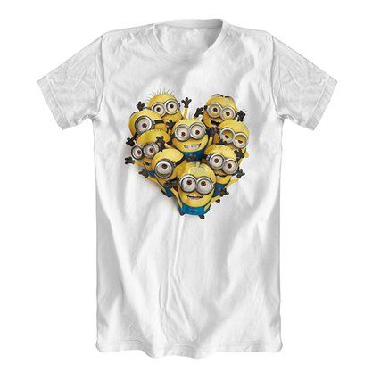 CAMISETA DOS MINIONS Infantil Tamanho do 2 ao 16