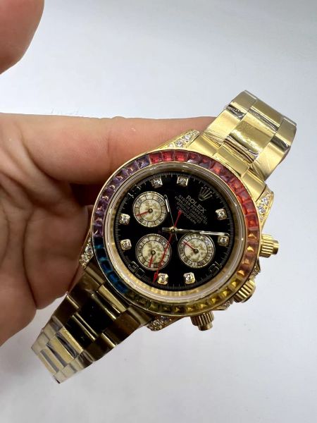 Rolex Daytona cravejado