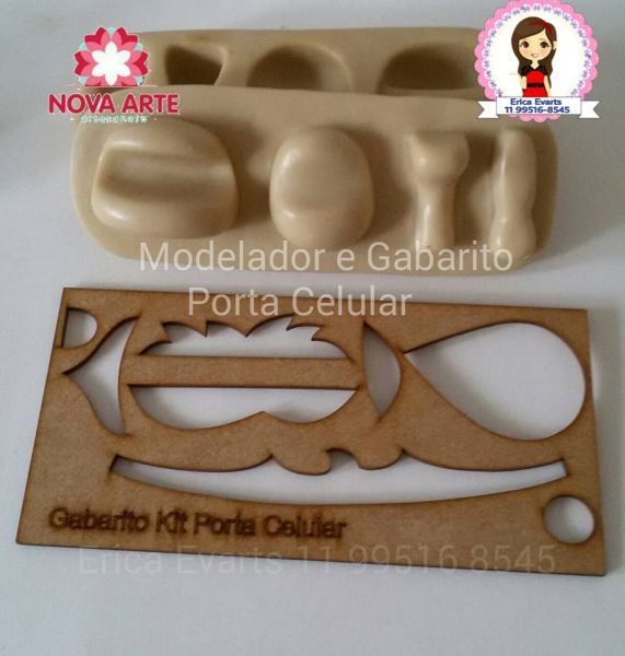 Kit porta celular e Gabarito