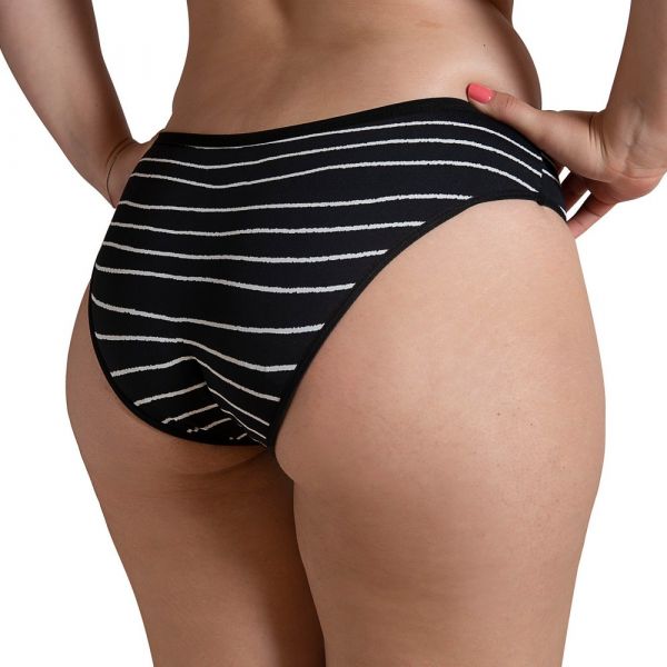 Calcinha Absorvente Bela Gil 2XGG - Preta e Branca