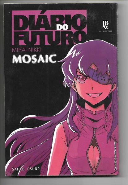 Mangá Diário do Futuro Mirai Nikki Mosaic - Editora JBC