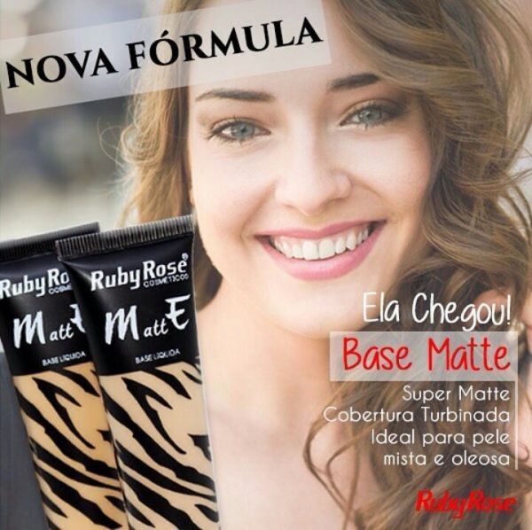 Base Líquida Matte Ruby Rose