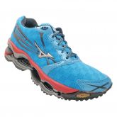Tênis Mizuno Wave Prophecy 2 Azul Bebê e Vermelho
