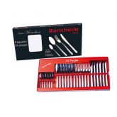 FAQUEIRO INOX 24 PC MONOBLOCO
