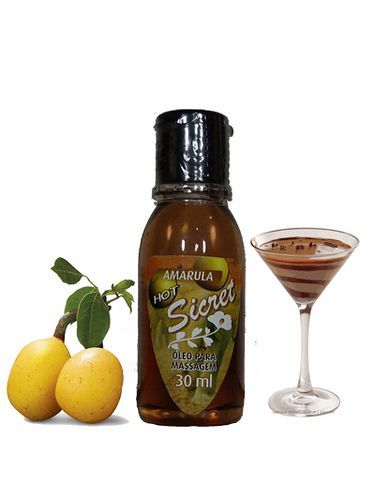 Gel HOT / AMARULA, Comestível - SICRET - 30ml