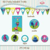 Kit Festa Infantil Trolls