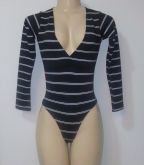 BODY MANGA LONGA DECOTE V