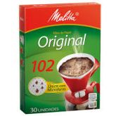 FILTRO DE PAPEL MELITTA 102