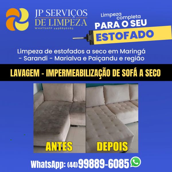 Higienização a Seco de Interior de Carro em Maringá PR