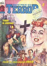 HQ Mestres do Terror Especial 03 Mozart Couto Lato Lovecraft Colin Zalla Edição Colecionador