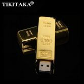 Pendrive 16 Giga  desgin bullion barra de ouro