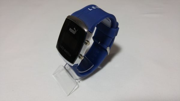 Relógio Led Puma Pulseira de Silicone
